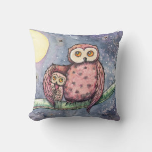 Cute Owl Coussin