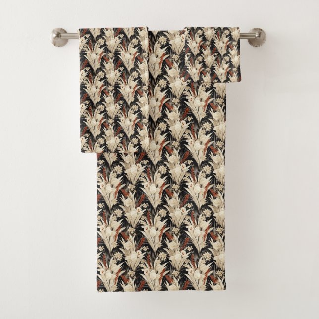 Cute Pampas motif carrelé (En situation)