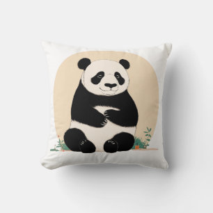 Cute Panda Bear Coussin pour enfants
