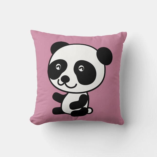 Cute Panda Bear lance des oreillers (Recto)