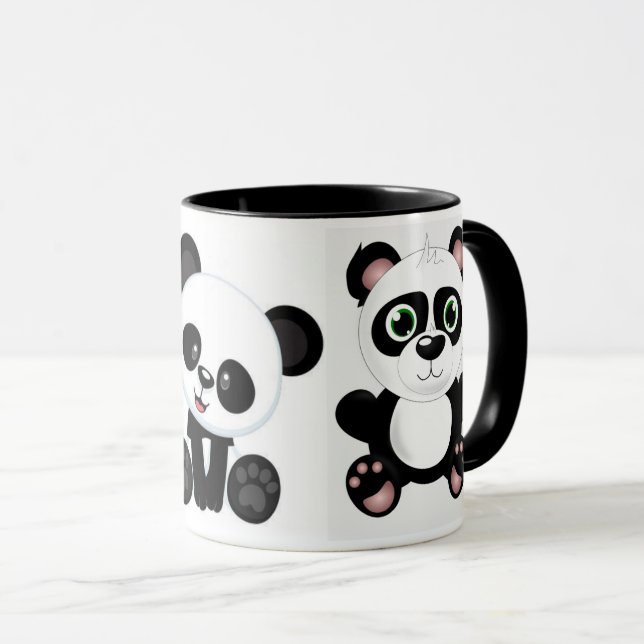 Cute Panda bébé tasse (Devant droit)
