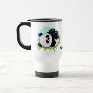 Cute Pandas nom personnalisé tasses