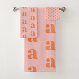 Cute Pastel Corail rose Motif
