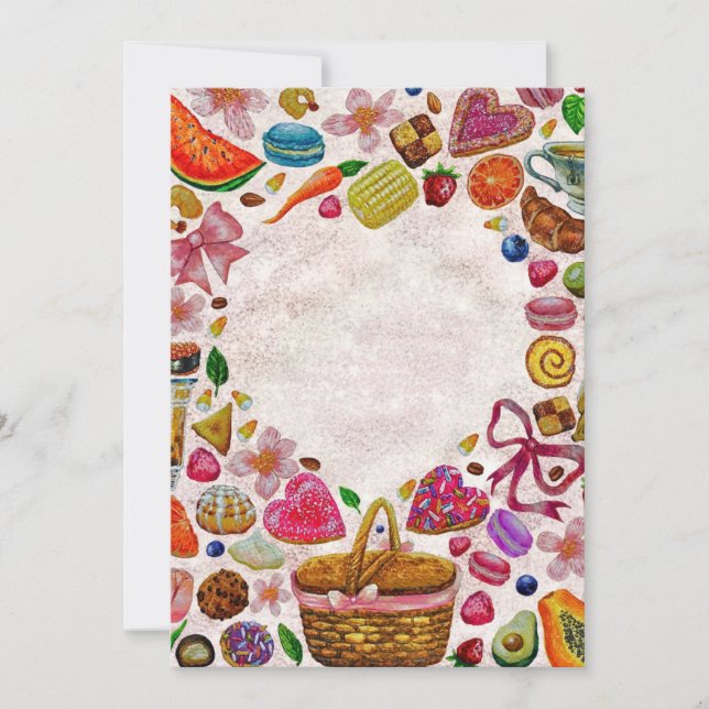 Cute Pastry Confections Sweets (Devant)