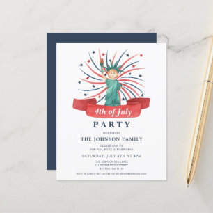 Cute Patriotique Rouge Blanc Et Bleu 4 juillet