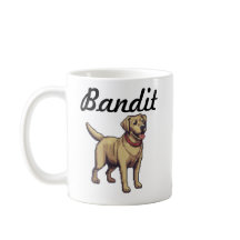 Cute personnalisée Labrador Retriever Coffee Mug