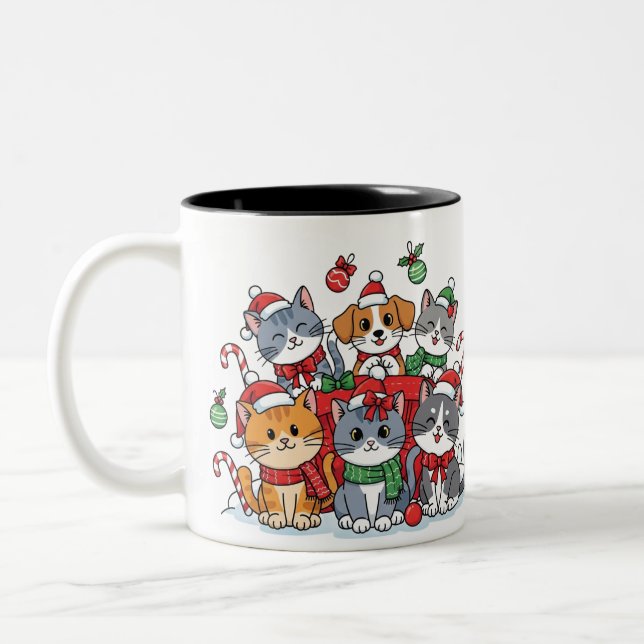 Cute Pets Collection – Stylish Minimal Mug (Gauche)
