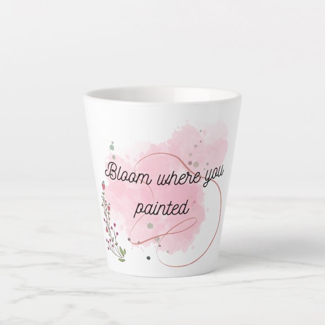 Cute Pink Mug ( Inspirational Mug ) (Devant)