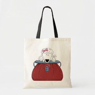Cute Poodle Purse Sac fourre-tout animal