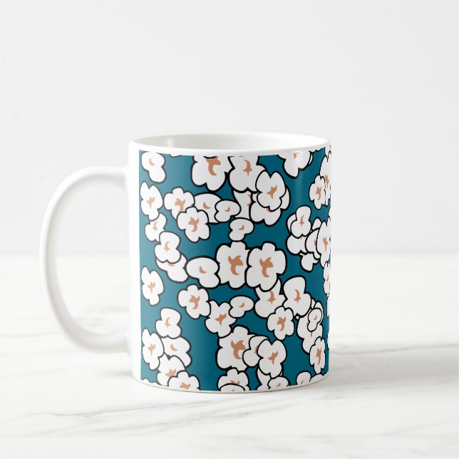 Cute Popcorn Coffee Mug (Gauche)