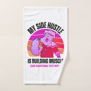 Cute POPEYE My Side Hustle Construis Muscle Gym