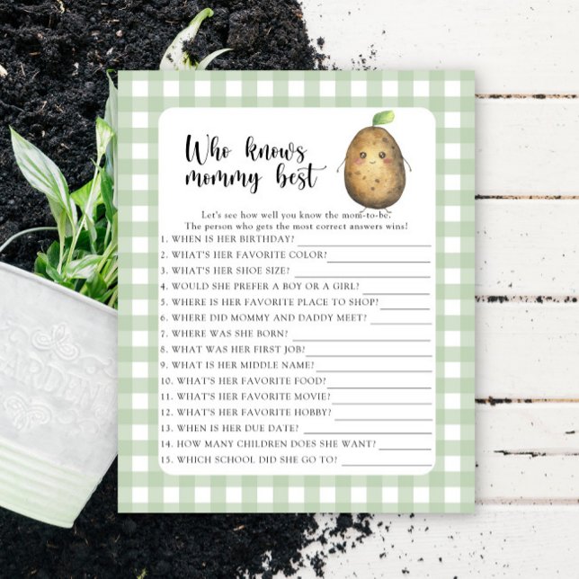 Cute Potato - Qui connaît maman mieux (Créateur téléchargé)