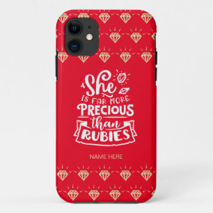 Cute Precious que Rubies Coque-Mate coque iphone