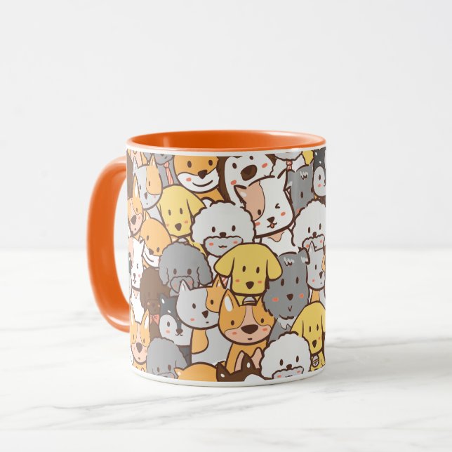 Cute Pups Mug (Devant gauche)