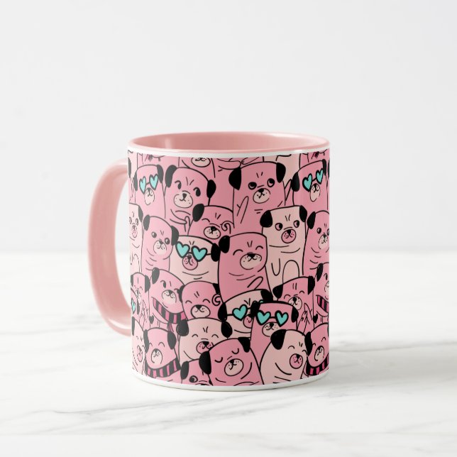 Cute Pups Mug (Devant gauche)