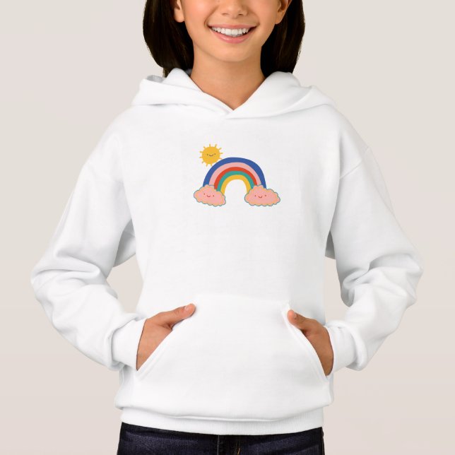Cute Rainbow sun Kids Back To School do-it-yoursel (Devant)