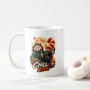 Cute Red Panda Chill Mode Mug