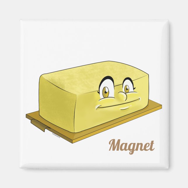 Cute Refrigerator Collection Magnet | Beurre (Devant)