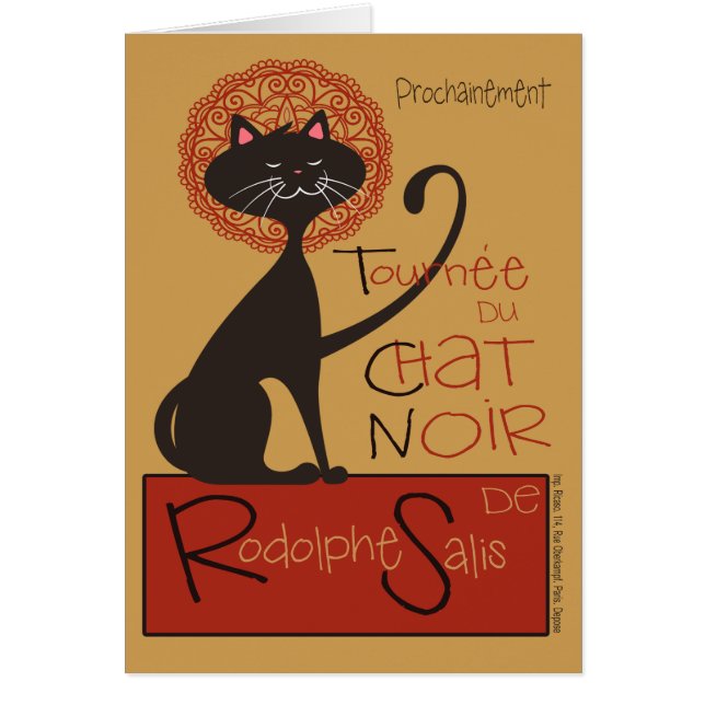 Cute Remake de Le Conversation Noir Chat noir (Devant)