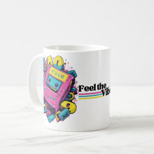 Cute Retro 90s Console Mug   Cadeau vintage Gamer