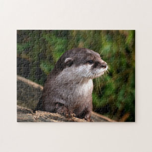 Cute River Otter, Jigsaw Puzzle