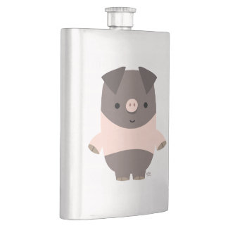 Cute robuste Cartoon Cochon classique Flacon