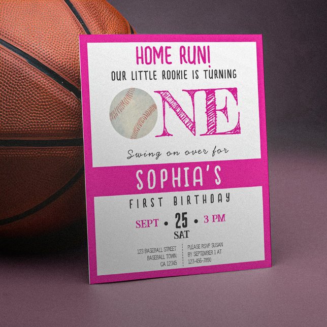 Cute Rookie Basketball Budget Girl 1er anniversair (Créateur téléchargé)