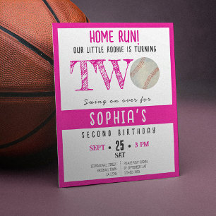 Cute Rookie Basketball Budget Girl 2e anniversaire