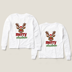 Cute Rudolph Reindeer Merry Christmas