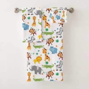 Cute Safari Animals NurserMotif