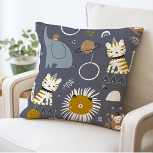 Cute Safari Animaux Coussins décoratifs, Animaux a