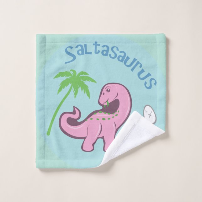 Cute Saltasaurus (Gant de toilette)