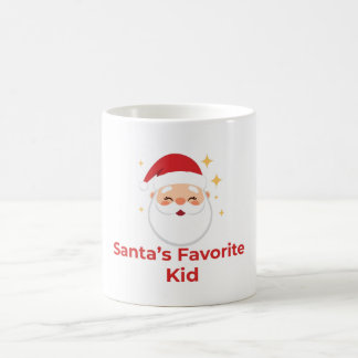 Cute Santa Christmas Mug for Kids