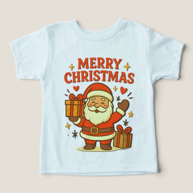 Cute Santa Claus Christmas Art –  Merry Christmas (Design Recto)