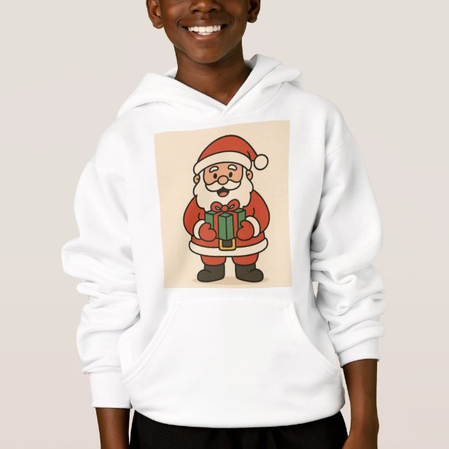 Cute Santa Claus Christmas Sweater (Devant)