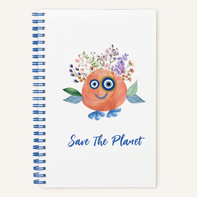 Cute Save the Planet Collection Carnet (Recto)