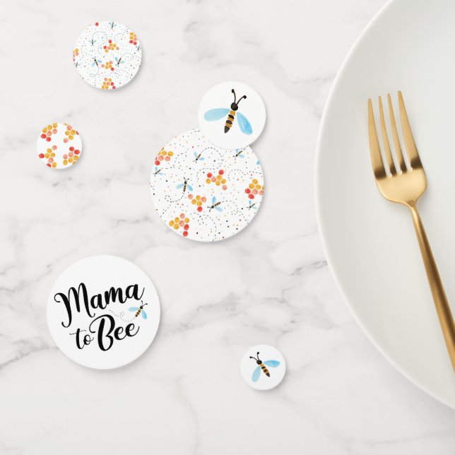 Cute Scandi Bee Confetti (Groupe)