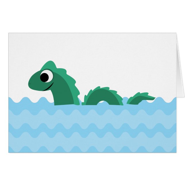 Cute Sea Monster (Devant Horizontal)