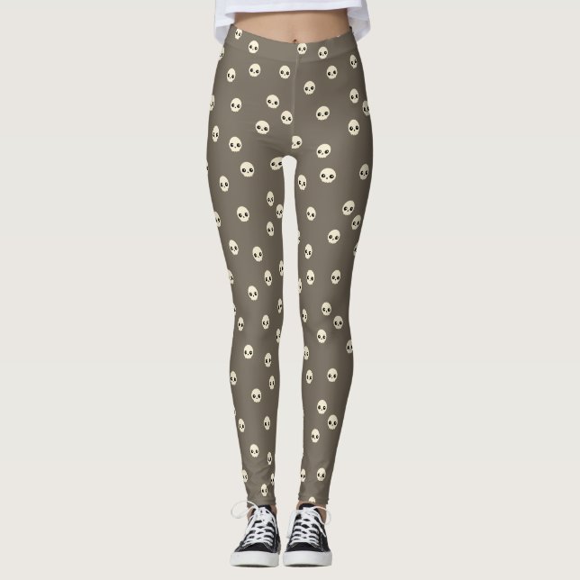 Cute Skulls Leggings (Devant)