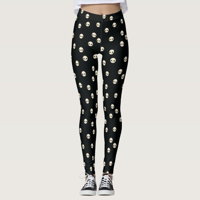 Cute Skulls Leggings (Devant)