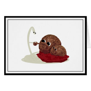 Cute Spaghetti Réunion Meatballs