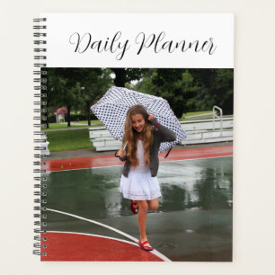 Cute, Stylish, Simple, Unique Photo Daily Planner