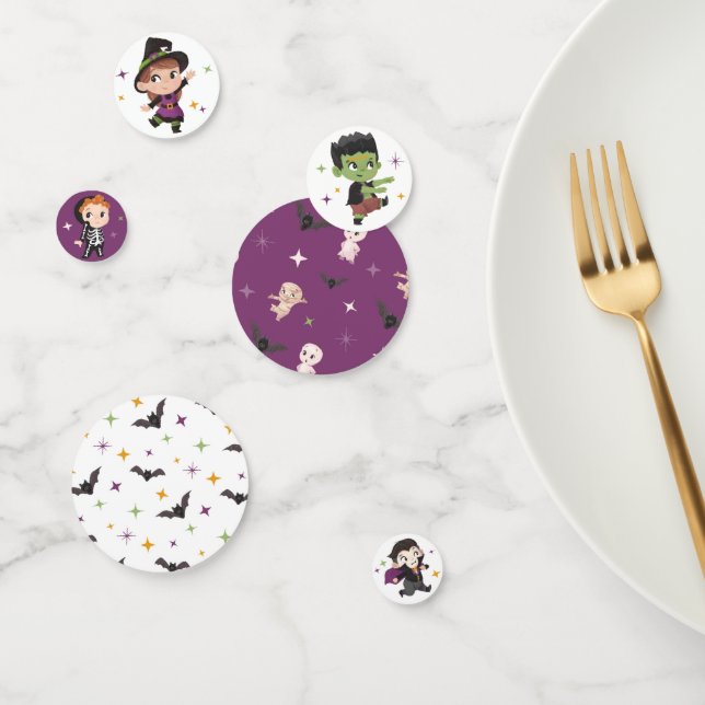 Cute table Halloween Confetti (Groupe)