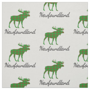 Cute Tartan orignal Terre-Neuve tissu