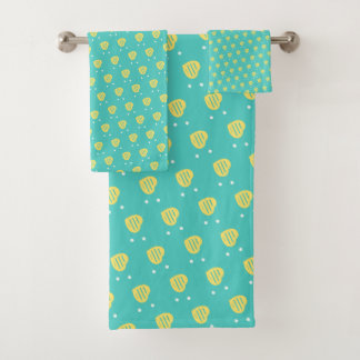 Cute Teal Heart Pattern: Whimsical Love Design