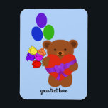 Cute Teddy Bear #4 Magnet<br><div class="desc">Cute Teddy Bear #4</div>