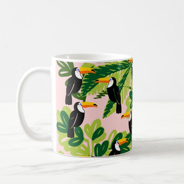 Cute Toucan Coffee Mug (Gauche)