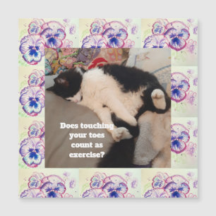 Cute Tuxedo Chat Anniversaire Fête Enfants Invitat