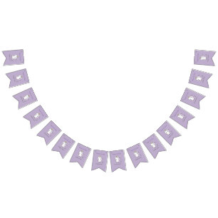 Cute Unicorn Anniversaire Drapeaux de Bunthday