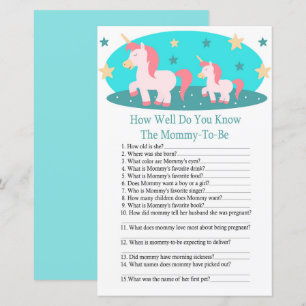 Cute Unicorn comment bien connaissez-vous le jeu d